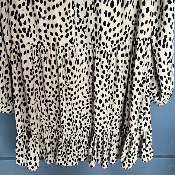 Once worn Vince Camuto baby doll dress size medium - Picture 3 of 3